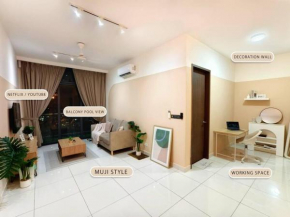 Green Haven-Permas Masai CIQ-1 Bedroom Brand New Muji